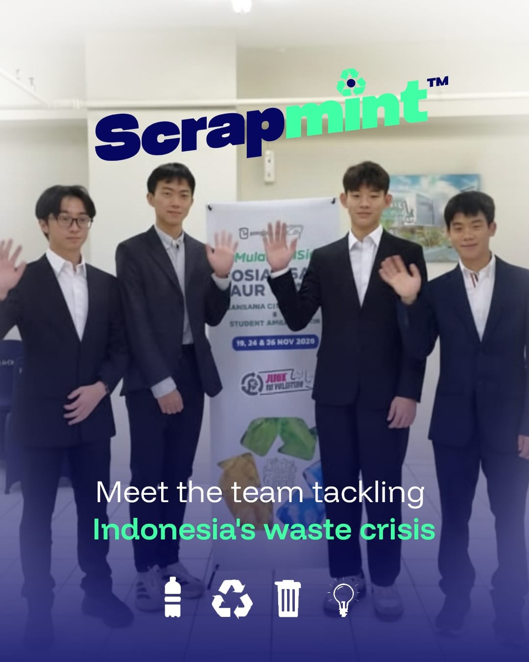 Meet the team tackling Indonesia's waste crisis